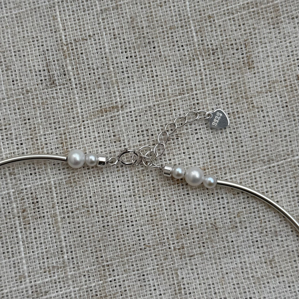 Pearl Arc Necklace