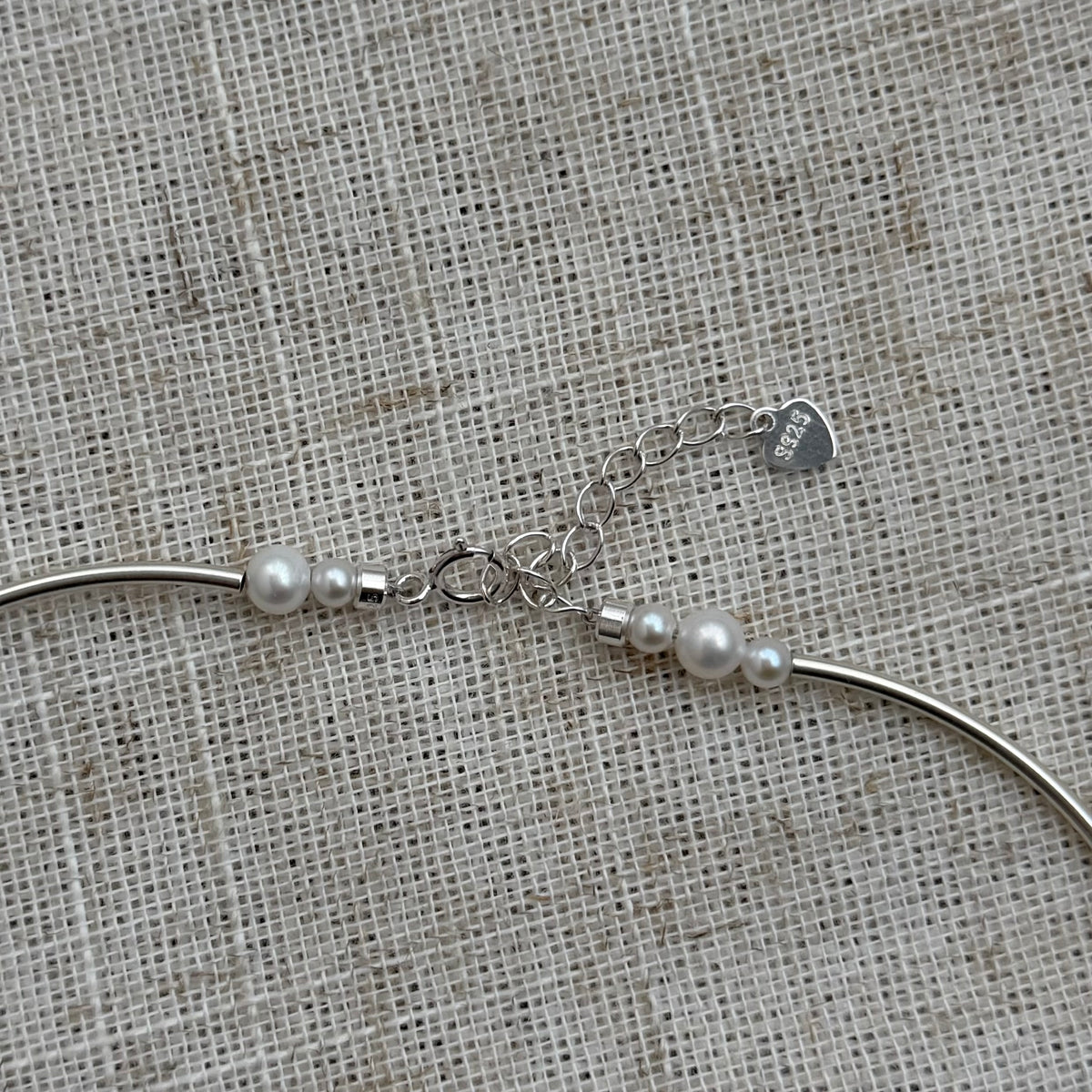 Pearl Arc Necklace