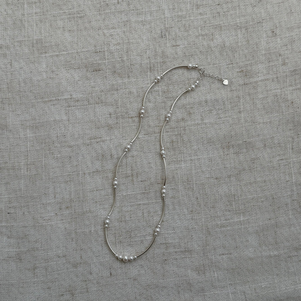 Pearl Arc Necklace