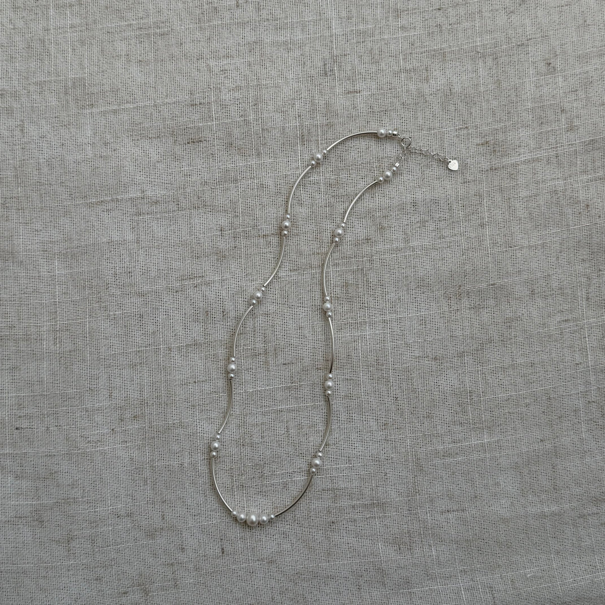 Pearl Arc Necklace
