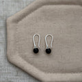 Black Onyx Drop Earrings