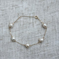 Floating Pearl Bracelet