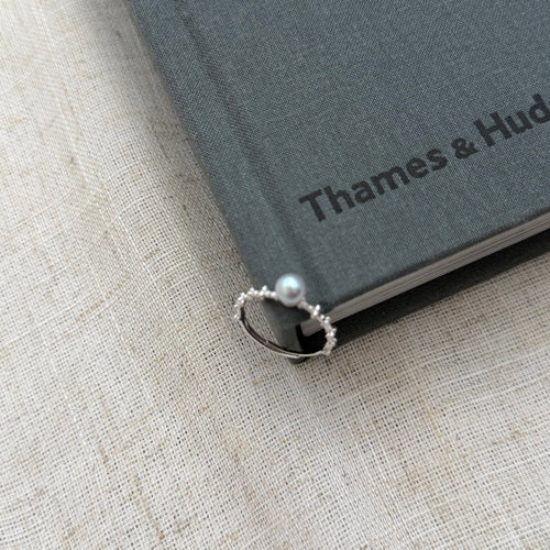 Silver-Blue Japanese Akoya Pearl Ring