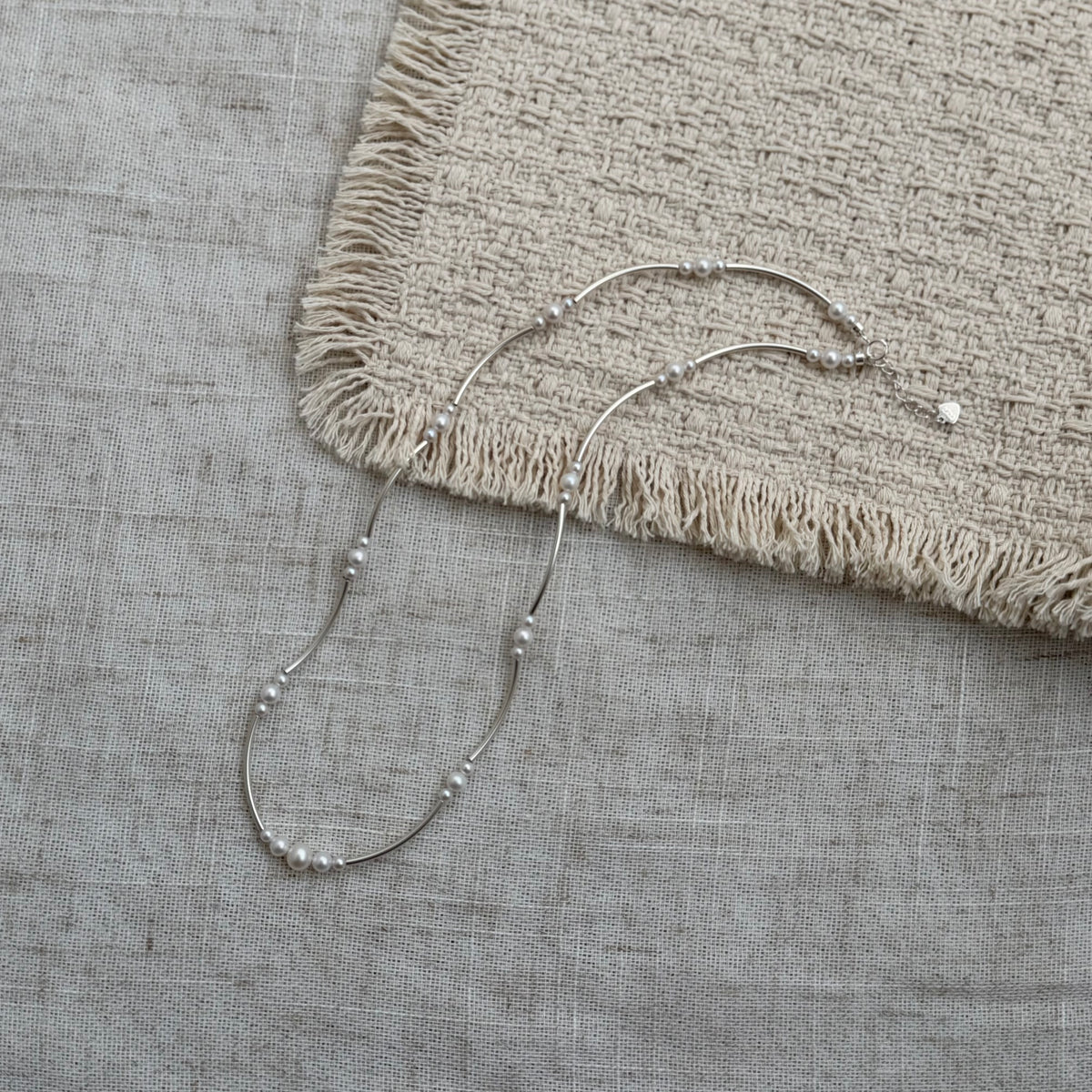 Pearl Arc Necklace